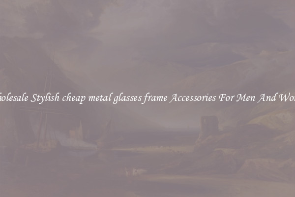 Wholesale Stylish cheap metal glasses frame Accessories For Men And Women