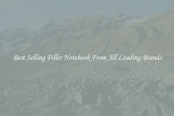 Best Selling Filler Notebook From All Leading Brands