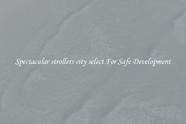 Spectacular strollers city select For Safe Development