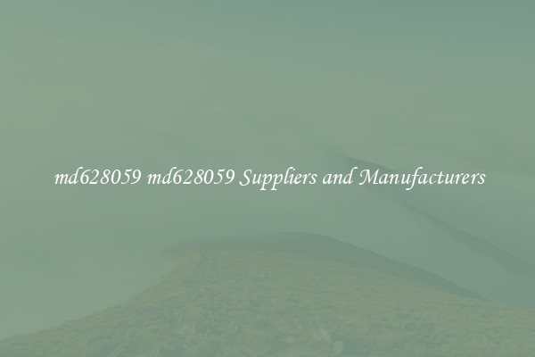 md628059 md628059 Suppliers and Manufacturers