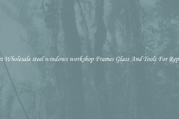 Get Wholesale steel windows workshop Frames Glass And Tools For Repair