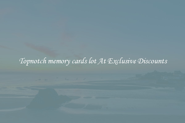Topnotch memory cards lot At Exclusive Discounts
