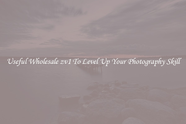 Useful Wholesale zv1 To Level Up Your Photography Skill